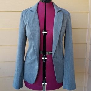 Gray blazer